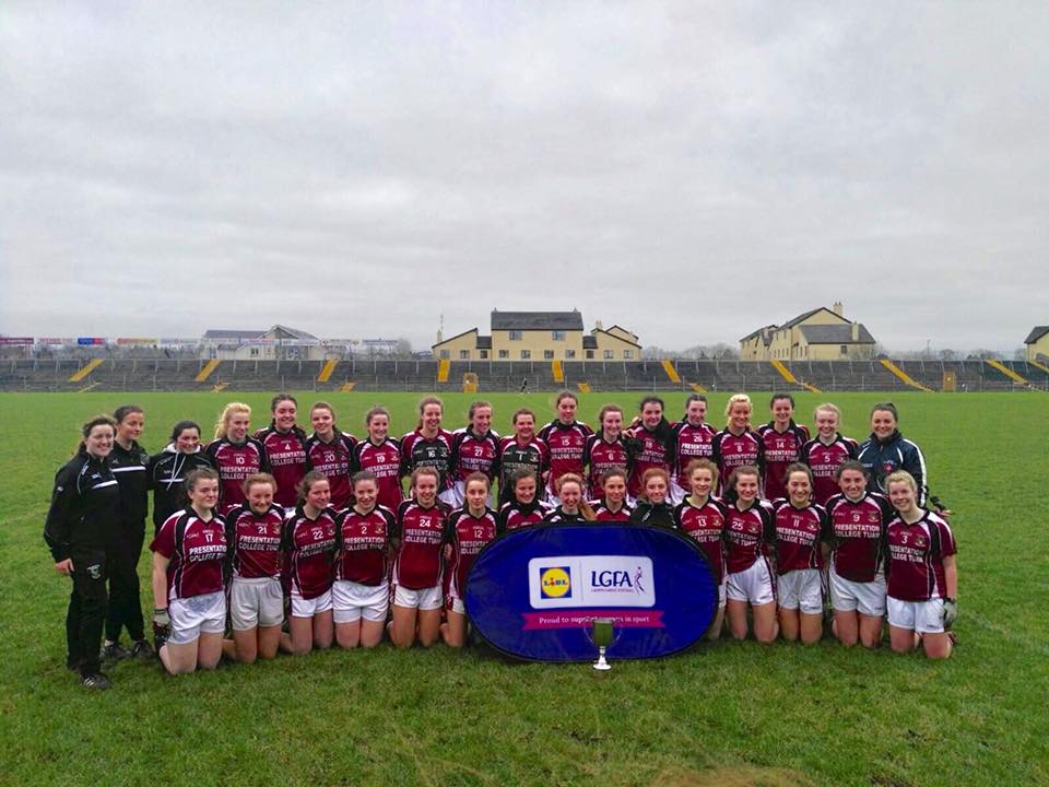 LADIES FOOTBALL: PRESENTATION TUAM DO THE DOUBLE LADIES FOOTBALL: PRESENTATION TUAM DO THE DOUBLE
