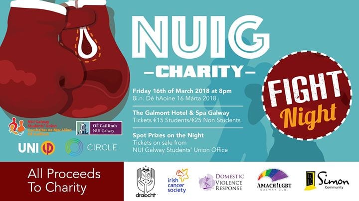 BOXING: NUIG HOSTS CHARITY FIGHT NIGHT BOXING: NUIG HOSTS CHARITY FIGHT NIGHT