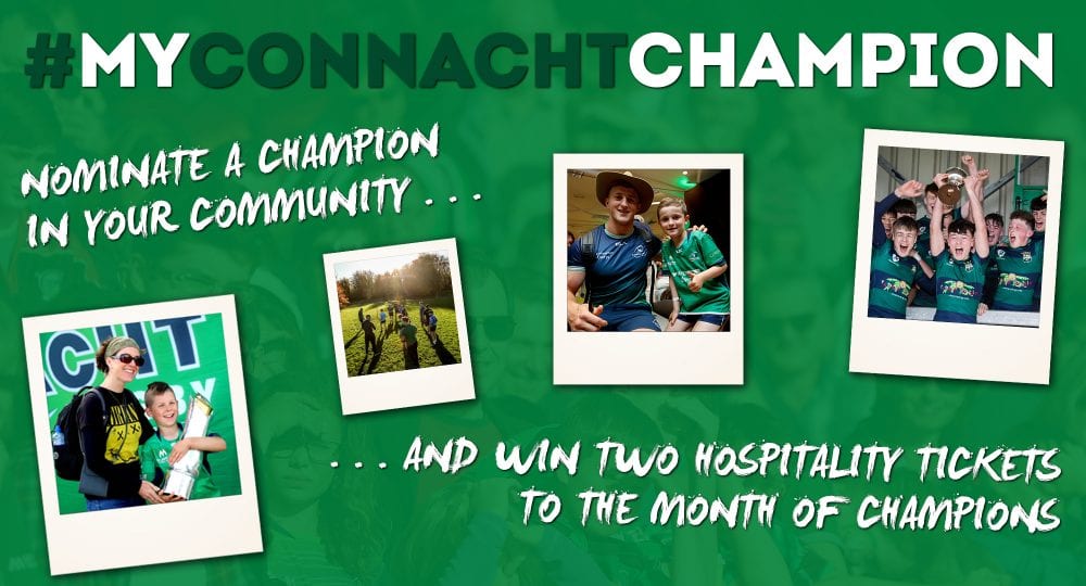 RUGBY: My Connacht Champion Competition RUGBY: My Connacht Champion Competition