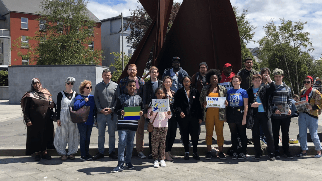 “Tyranny that knows no mercy” – Galway protest over Sudan atrocities “Tyranny that knows no mercy” – Galway protest over Sudan atrocities
