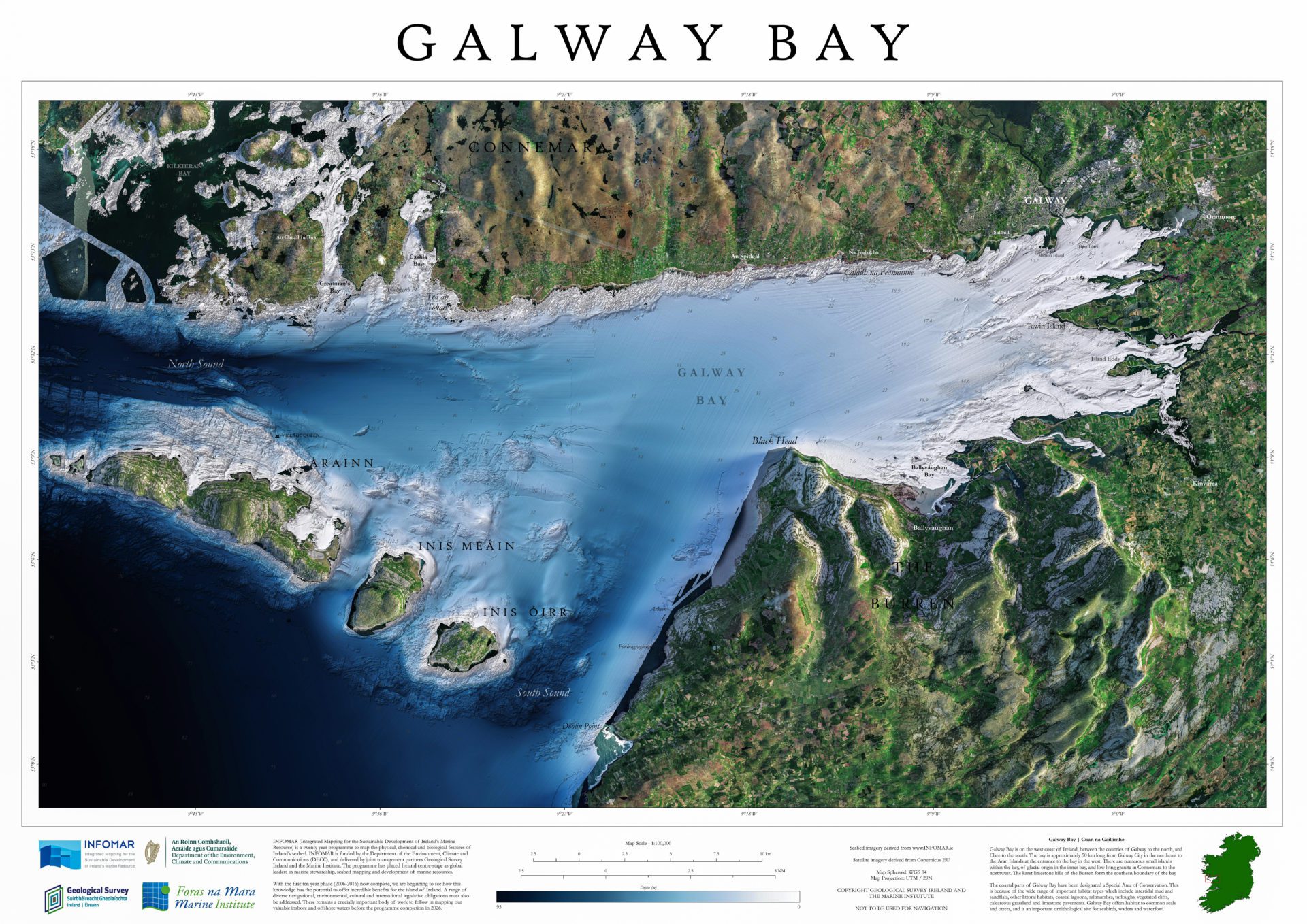 New Map Shows Galway Bay In Unprecedented Stunning Detail Galway Daily   GalwayBay Bluescale 1920x1358 